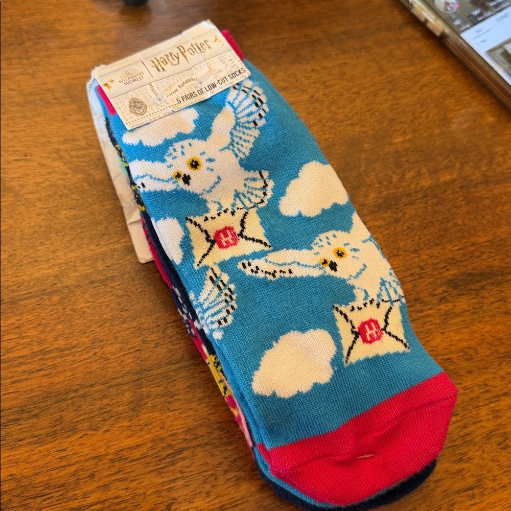 HARRY POTTER 5 Pairs Low Cut Socks